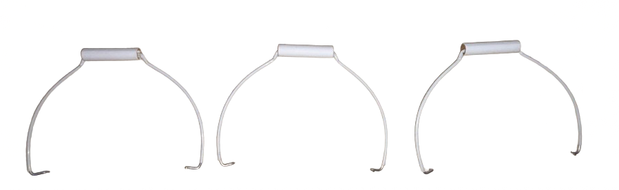 Range of galvanized wire handles and formed wire products